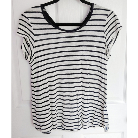 H&M Bow Back Striped Top - Picture 2 of 6